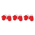 thumbnail image 2 of Manoplas para niños Qarigey de punto color Rojo para invierno, 2 of 6