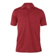 thumbnail image 1 of Monterey Club Men's Paradise Texture Emboss Golf Polo Shirt #1285, 1 of 2