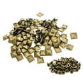 thumbnail image 4 of fastboy 100pcs Metal Square Pyramid Rivet Studs Bags For Shoes Decor Clothes 7mm Bronze 10mm, 4 of 6