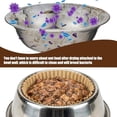 thumbnail image 6 of 600 Pcs Large Pet Disposable Feeding Bowls Liner Bulk Cat Food Bowls Small Paper Dish Paper Liner for Small Dogs Cats Dish Wet Food Feeding Station (Khaki,Paw), 6 of 7