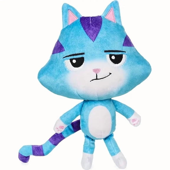 Cute Plush Toy Series 10.62-inch Soft Plush Toys Great Gifts For Birthdays And Special Occasions (Smiling Naughty Cat)