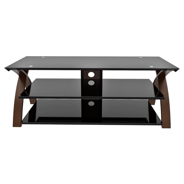Z Line Willow Tv Stand With Optional Mounting Kit Warm Espresso Walmart Com Walmart Com