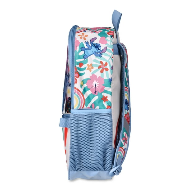 New Disney Lilo & Stitch Kids Smile Backpack Sequin Two Piece with Lunch Bag 17” Disney Lilo & Stitch Kids Smile 17 main image 3