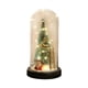 thumbnail image 2 of Mini árbol de Navidad con cubierta de vidrio y luz decorativa en miniatura de Papá Noel Estilo B, 2 of 9