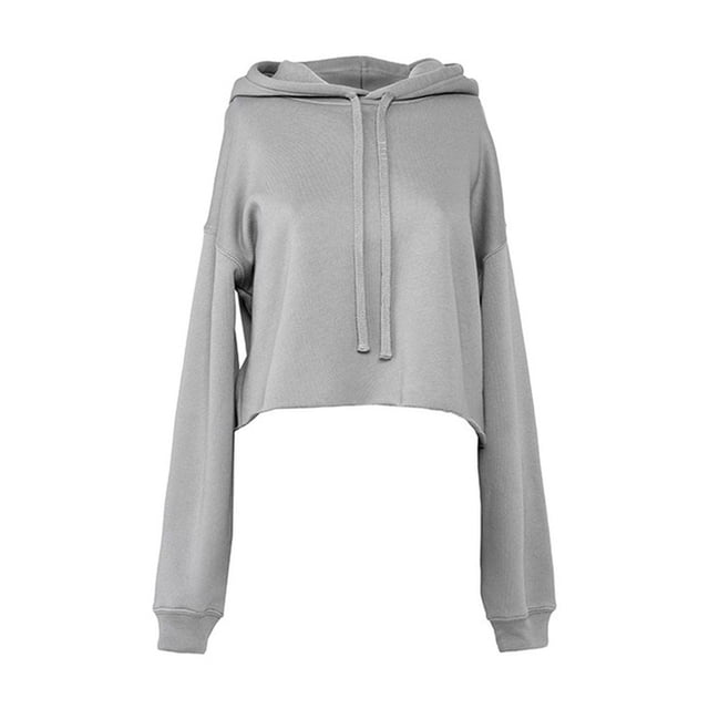 Bella + Canvas Ladies Cropped Hoodie