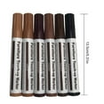 thumbnail image 4 of Fairnull 6Pcs Wood Grain Furniture Floor Repair Scratch Restore Paint Touch-up Pen Kit, 4 of 4