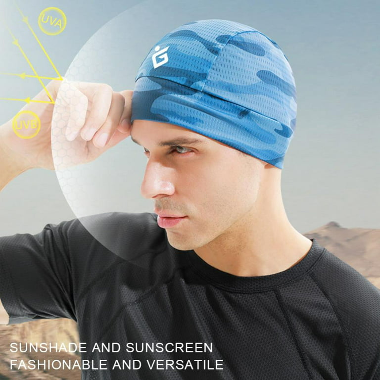 Sweat-Wicking Beanie Cap Skull Cap, Quick-Drying Hats for Men and