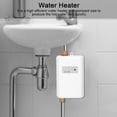 thumbnail image 3 of Calentador De Agua Caliente Sin Tanque, Compacto, Seguro, Mini Acero Inoxidable, , Cocina, Doble Uso, 3 of 7