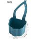 thumbnail image 1 of Soporte de drenaje de esponja de cocina, estante de jabón de inodoro de goma PP, organizador, estante de almacenamiento de esponja, cesta, paño de lavado, herramientas, grifo montado, azul brillar Electrónica, 1 of 5
