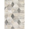 thumbnail image 1 of Dynamic Rugs QU91227070999 7 ft. 10 in. x 10 ft. 10 in. Quartz 27070 Area Rug, 999 Ivory & Slate, 1 of 1