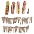 thumbnail image 2 of Attaches de Clôture pour Chat, Acier au Carbone Haute Résistance Attaches de Fil de Clôture Antirouille pour Réparation de Clôture, 2 of 7