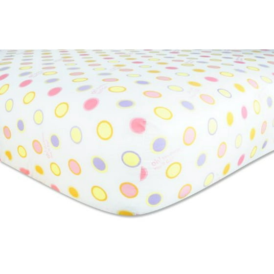 Trend Lab Dr Seuss Fitted Crib Sheet Oh The Places You Ll