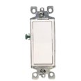 thumbnail image 2 of Leviton 5601-2WM 40 Pack 15Amp 120/277V Decora Rocker Single Pole AC Quiet Switch, White, 2 of 3