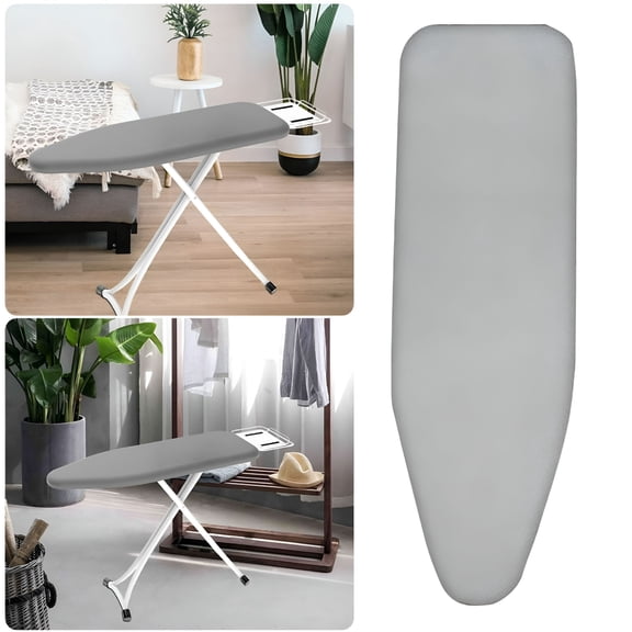 ACDANC Ironing Board Cover and Pad,Thickening Padding,Elastic Edge,Resist Scorching and Staining,Adjustable Fastener,Heavy Duty Padded Iron Board Cover Ironing Board Pad