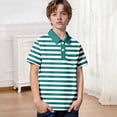 thumbnail image 2 of shoper Little Boy Shirts Round Neck Short Sleeve T-Shirts Casual Back To School Shirt 100 Days Of School Shirt Boys, 2 of 5
