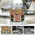 thumbnail image 6 of Yayeee Ashtray with Lid for Cigarette Smokeless Stainless Steel Home Ash Holder, Abstract Boat Ride, 6 of 7