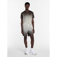 thumbnail image 2 of Athletic Works Men's and Big Men's Active Ombre Perforated Woven Performance Shorts, 7" Inseam, Sizes XS-5XL, 2 of 5