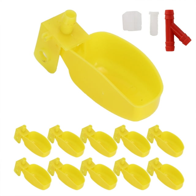 Wchiuoe Automatic Chicken Drinking Bowl, Automatic Waterers, For Chicken Birds