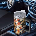 thumbnail image 6 of Modern 40oz Tumbler– Stainless Steel Insulated Tumbler with Handle and Straw, Large Capacity Travel Cup for Hot & Cold Drinks, 6 of 7