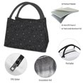 thumbnail image 4 of Fotbe Spider Web Black Bolsa Térmica Portátil con Estampado, Bolsa de Entrega de Alimentos Aislada, Bolsa Reutilizable de Gran Capacidad para Comidas y Supermercado, 4 of 6