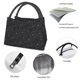 thumbnail image 4 of Fotbe Spider Web Black Bolsa Térmica Portátil con Estampado, Bolsa de Entrega de Alimentos Aislada, Bolsa Reutilizable de Gran Capacidad para Comidas y Supermercado, 4 of 6