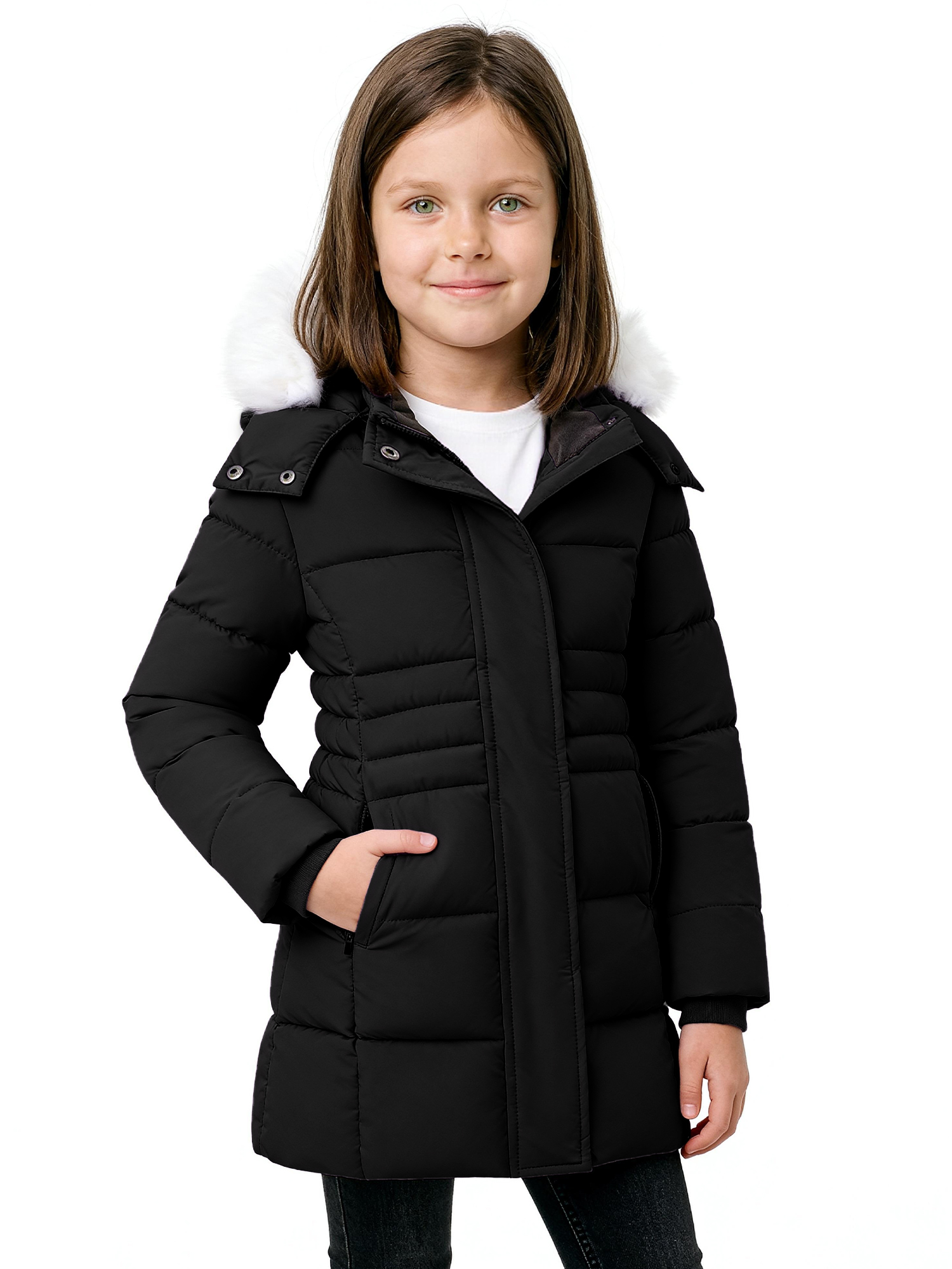 Wantdo Girl's Waterproof Winter Puffer Jacket photo 4