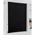 thumbnail image 3 of Blackout Pleated Window Shades Window Blind Blackout Light Block Cordless Black 35, 3 of 8