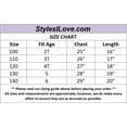 thumbnail image 4 of stylesilove Kids Girl Stand Collar Long Sleeve Ruffle Trim Stripe Cotton Shirt (110/3T, Grey), 4 of 4