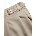 thumbnail image 3 of Beverly Hills Polo Club Girls School Uniform Skirt - Belted, Two Tab, Two Button Pleated Skort, 4-16, 3 of 5