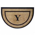 thumbnail image 1 of Nedia Home 18101Y 24 x 36 in. Tapis de Cadre en Caoutchouc - Monogrammé Y Demi-Rond, 1 of 1