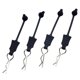 thumbnail image 1 of 4x RC Body Clips Pins con soporte de fijación Pull Tabs Mount Reemplazo para 1/10 1/12 RC Scale Car Crawler, 1 of 9