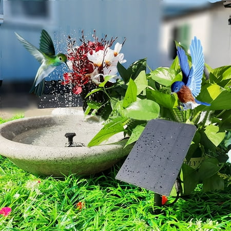 GiliGiliso DIY Solar Water Pump Kit  Solar Powered Water Fountains Pump with 4 Nozzles  DIY Water Feature Outdoor Fountains for Bird Bath Garden and Fish Tank Outdoor Sales