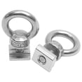 thumbnail image 3 of 2 Pack Kayak Track Mount Eyelet, Stainless Steel Kayak Track Mount Tie Down Eyelet Rail Rings for Kayak Canoe Bungee Cord Rope, 3 of 7