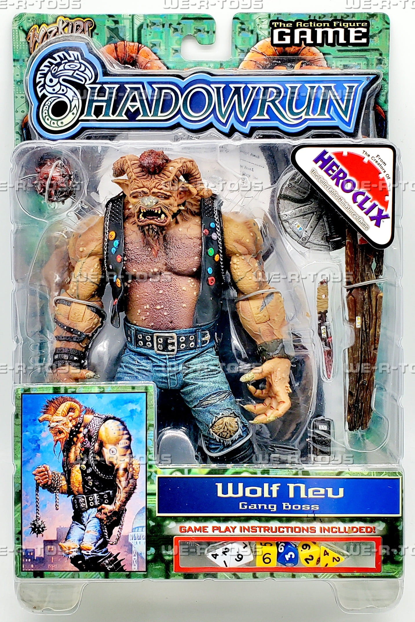 WizKids Shadowrun Duels シャドウラン　　5体セット TMP] WizKids Announce Shadowrun Duels, First Action Figure Game