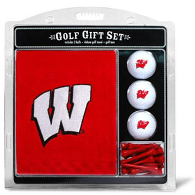 Team Golf Wisconsin Badgers Embroidered Towel Gift Set