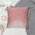 thumbnail image 2 of Boho Throw Pillow Covers,Boho Pillow Covers ,Boho Bohemian Room Decor,Boho Sunshine Decorative Pillow Covers for Home Bedroom,Bohemian Decor,Boho Gifts for Women (Pink), 2 of 5