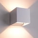 thumbnail image 2 of Lámpara de pared para exterior de carcasa blanca resistente al agua con atenuación modelo 12W (con interruptor de sensor) - luz cálida Xemadio 2035764-3, 2 of 9