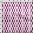 thumbnail image 4 of oneOone Cotton Silk Purple Fabric Poker Card Sewing Material Print Fabric By The Yard 42 Inch Wide, 4 of 4
