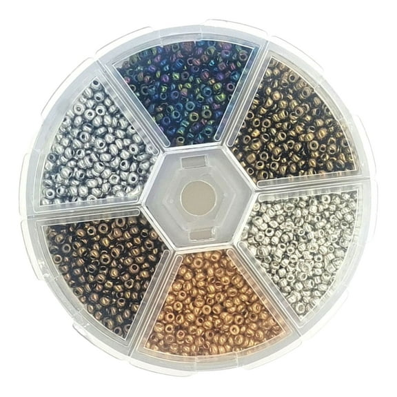 Aurgiarme Fly Tying Materials Head Beads 1 Box of Fly Hook Binding Materials Fly Hook Head Beads Fly Hook Head Beads Mixed Color