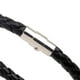 thumbnail image 5 of Pulsera de cuero para hombre y mujer, de PU, ideal para el Día de la Madre. Negro, 5 of 8