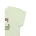 thumbnail image 4 of Garanimals Baby Boy Drop Shoulder Jersey Tee with Rolled Sleeves, Sizes 0-24 Months, 4 of 5