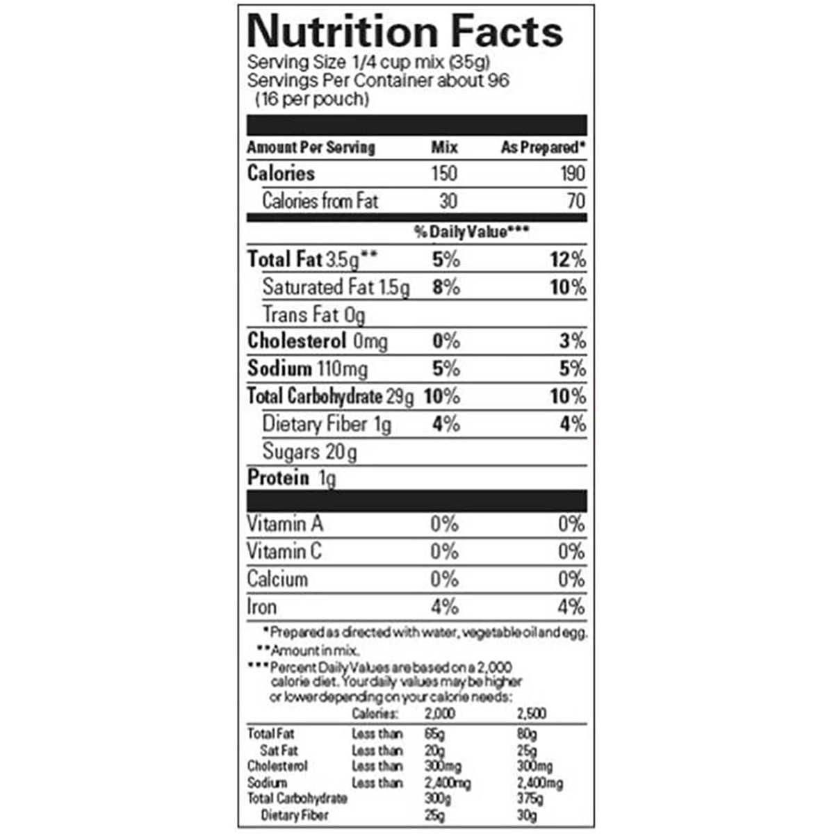 Ghirardelli Triple Chocolate Premium Brownie Mix, 6-count