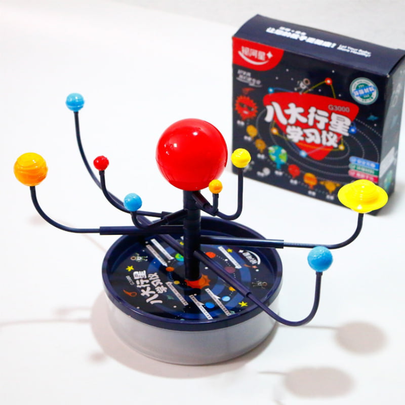 Qiyun 3D Solar System Planetarium Model Learning Science Kits Educational Astronomy Model DIY Toy Gift