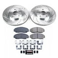 thumbnail image 3 of PowerStop Front Z23 Evolution Sport Carbon-Fiber Ceramic Brake Pad and Drilled & Slotted Rotor Kit Fits: ACURA HONDA Select Models K2292, 3 of 3