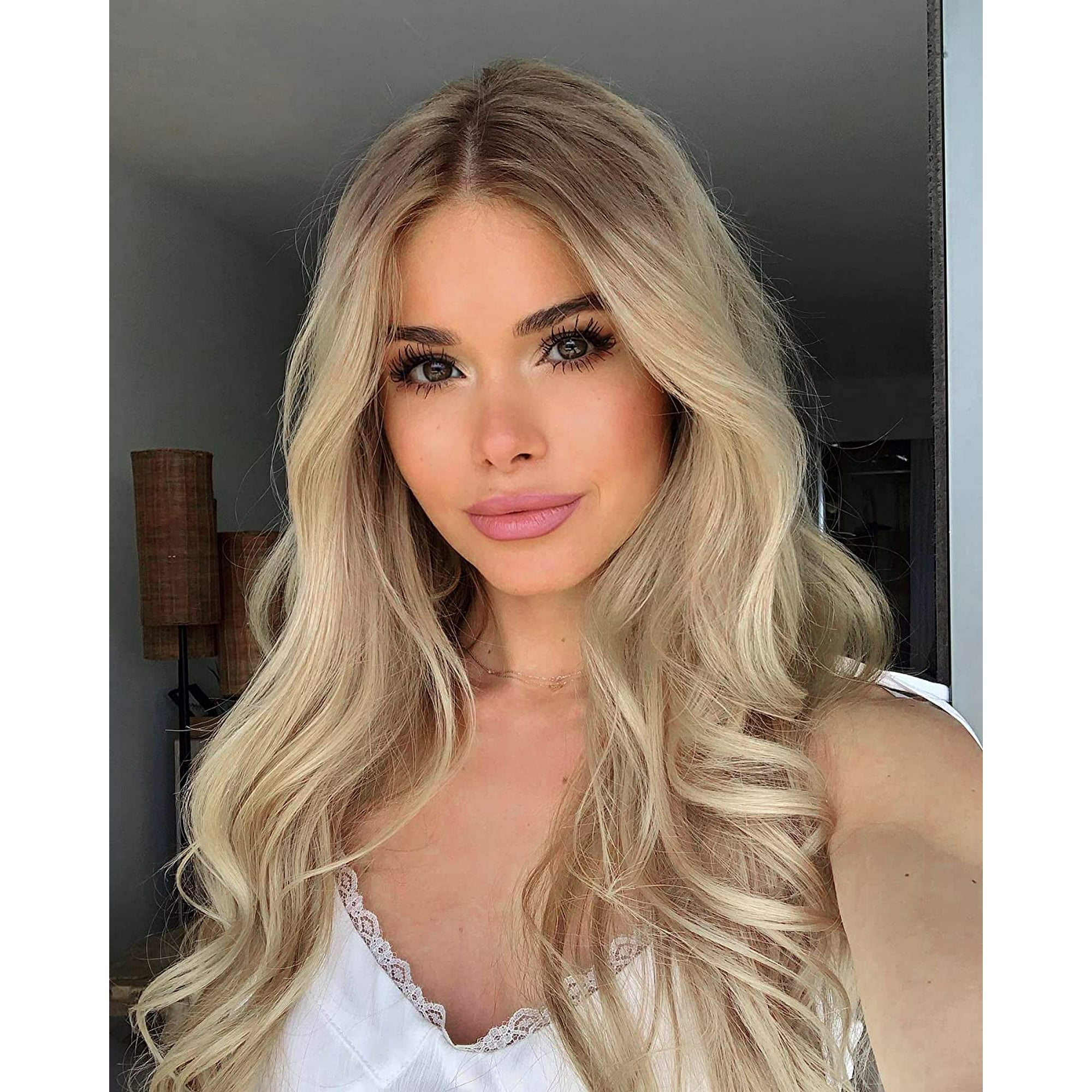 Blonde wig natural online