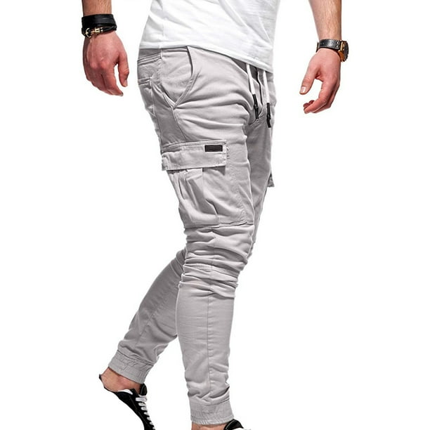 Pantalones largos deportivos casuales largos para hombre, pantalones para correr, pantalones deportivos para hombre