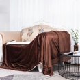 thumbnail image 5 of Sofa blanket, cozy blanket, extra warm, thick Sherpa blanket, small, soft fluffy fleece blanket, for sofa, couch, 5 of 5