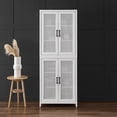 thumbnail image 5 of Milo Tall Storage Pantry White - 2 Stackable Pantries, 5 of 16