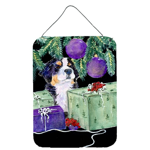Bernese Mountain Dog Aluminium Metal Wall or Door Hanging Prints