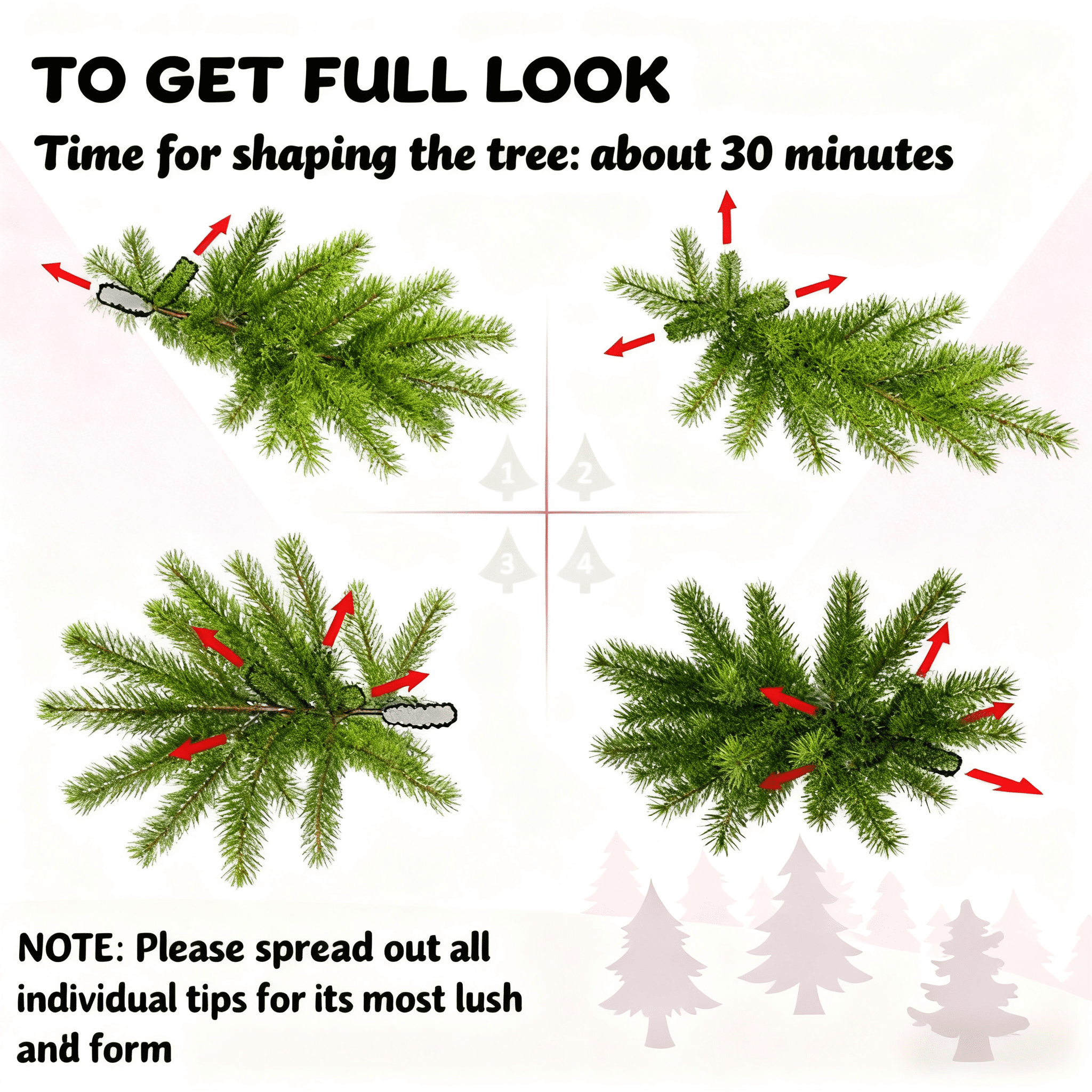 6ft Unlit Black Pencil Christmas Tree 390 Tips Easy Assembly Plastic Base Small Space Holiday Decor